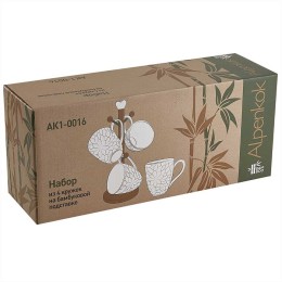 ALPENKOK Набор из 4 кружек AK1-0016 "KRISPY"