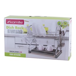 Kamille Сушилка для посуды KM-0762B (53х25х37,5 см)