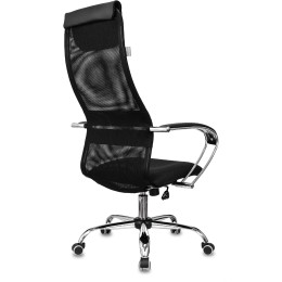Бюрократ Кресло руководителя CH-607SL черный TW-01