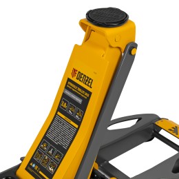 Denzel Домкрат подкатной, 3,8 т проф. 51251