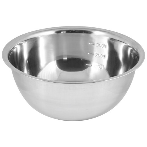 Миска Bowl-Roll-28, объем 4300 мл, из нерж стали, зеркальная полировка, диа 28 см. 003279-SK