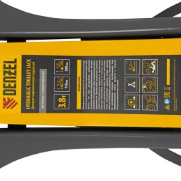 Denzel Домкрат подкатной, 3,8 т проф. 51251