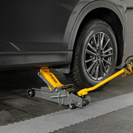 Denzel Домкрат подкатной с фиксатором 2,5 т 51233