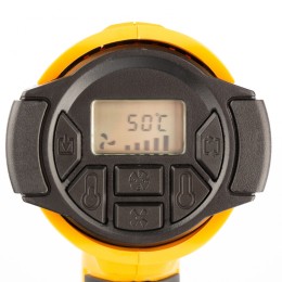 Denzel Фен технический HG-2000E, 2000 Вт LCD дисплей 28007