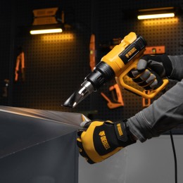 Denzel Фен технический HG-2000E, 2000 Вт LCD дисплей 28007