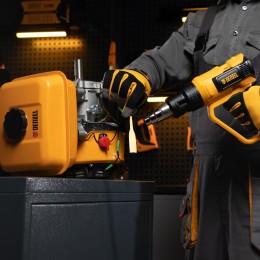 Denzel Фен технический HG-2000E, 2000 Вт LCD дисплей 28007