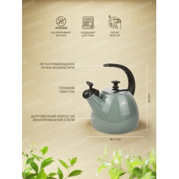 Kamille Чайник 2,5 л. эмалированный KM 1040A