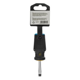 Denzel Отвертка, SL6x38 мм, S2, 3к рукоятка 122017