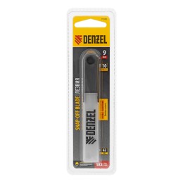 Denzel Лезвия, 9 мм, сталь SK5 - 0,4 мм, 10 штук 79300
