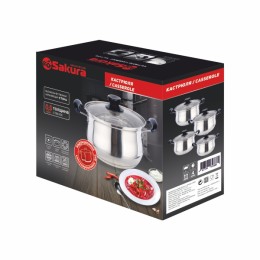 Sakura Кастрюля SA-P1020 3,3л.