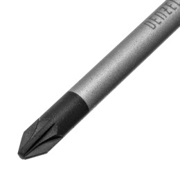 Denzel Отвертка, PZ2x100 мм, S2, 3к рукоятка 122077