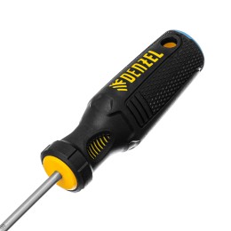 Denzel Отвертка, SL4х100 мм, S2, 3к рукоятка 121927