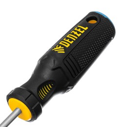 Denzel Отвертка, SL5x100 мм, S2, 3к рукоятка 121967