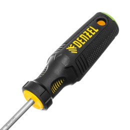 Denzel Отвертка, PZ1x75 мм, S2, 3к рукоятка 122057