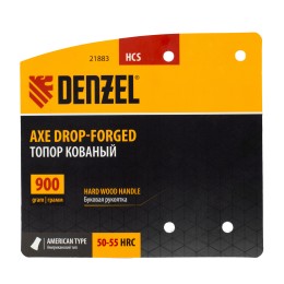 Denzel Топор кованый, 900 г EFP 21883