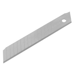 Denzel Лезвия, 18 мм, сталь SK5 - 0,5 мм, многосегментные, 10 штук 79304