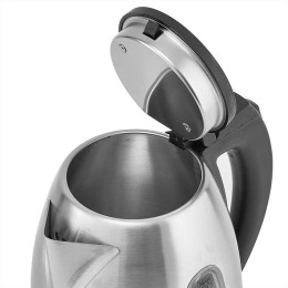 DELTA Чайник электрический 1,8 л DL-1114 черный с серым