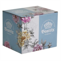 BEATRIX Кружка 360 мл Ф2-049L1 "Blossom Violet"