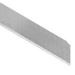 Denzel Лезвия, 18 мм, сталь SK5 - 0,5 мм, многосегментные, 10 штук 79304