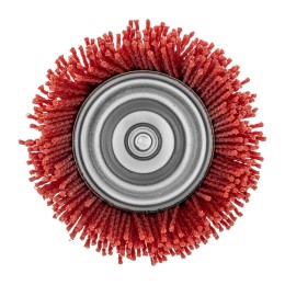 Denzel Щетка для дрели, 75 мм 74436