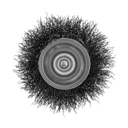 Denzel Щетка для дрели, 65 мм 744613