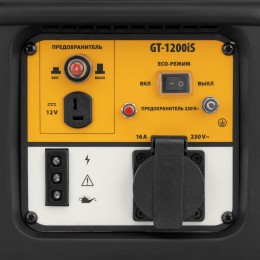 Denzel Генератор инверторный GT-1200iS, 1.2 кВт 94701