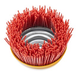 Denzel Щетка для УШМ, 100 мм 74469