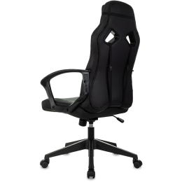 Бюрократ Кресло игровое Zombie 300 черный/красный