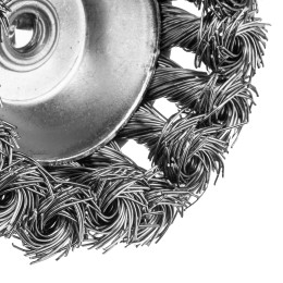 Denzel Щетка для дрели, 65 мм 744643