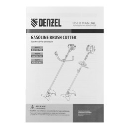 Denzel Триммер бензиновый DGT-52-PRO, анти-вибро, 52 см3 96278