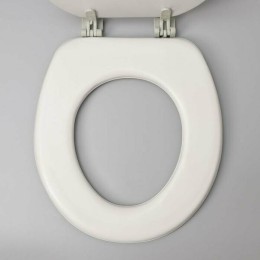 РОССПЛАСТ Сиденье д/унитаза мягкое с рис КРЕМОВОЕ