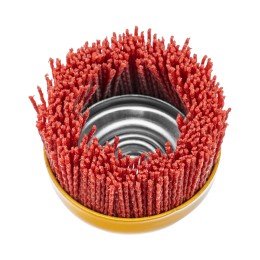 Denzel Щетка для УШМ, 75 мм 74465