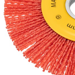 Denzel Щетка для УШМ, 125 мм 74461