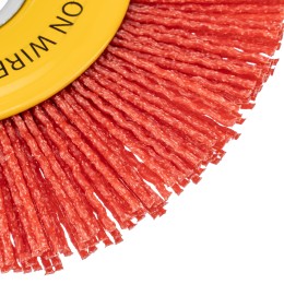 Denzel Щетка для УШМ, 125 мм 74461