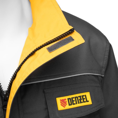 Куртка профессиональная рабочая, 65% полиэстер 35% хлопок, XXXL Denzel 90381