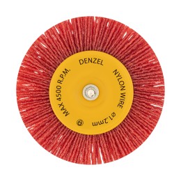 Denzel Щетка для дрели, 100 мм 74434