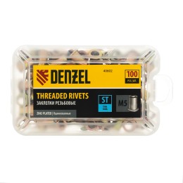 Denzel Заклепки резьбовые М5 100 шт. 40602