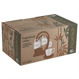 ALPENKOK Кофейный набор 12 предметов AK1-0003