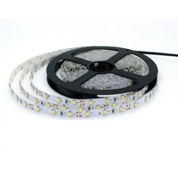 Cветодиодная LED лента 60SMD(2835)/м, 4.8Вт/м, 5м, IP20, 12V белый холодный
