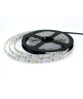 Cветодиодная LED лента 60SMD(2835)/м, 4.8Вт/м, 5м, IP20, 12V белый холодный