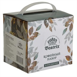 BEATRIX Кофейный набор 8 предметов МБ015B/4