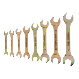 Сибртех Набор ключей рожковых 6-22 мм, 8 шт 15280