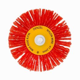 Denzel Щетка для дрели, 65 мм 74433