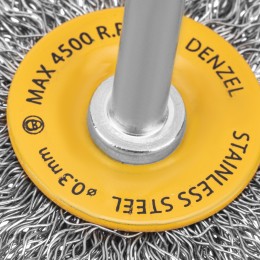 Denzel Щетка для дрели, 50 мм 744623