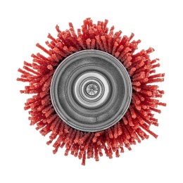 Denzel Щетка для дрели, 65 мм 74435