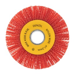 Denzel Щетка для УШМ, 125 мм 74461