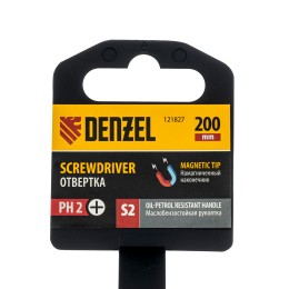 Denzel Отвертка, PH2х200 мм, S2 121827