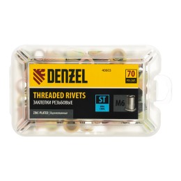 Denzel Заклепки резьбовые М6 40603