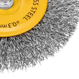Denzel Щетка для дрели 100 мм 744793