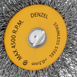 Denzel Набор щеток для дрели 74495